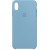  Чохол для iPhone XS Max Silicone Case OEM /cornflower/