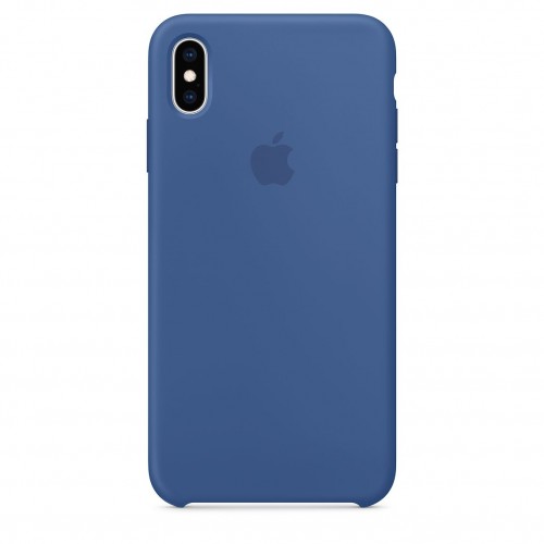  Чохол для iPhone XS Max Silicone Case OEM /delft blue/