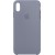  Чохол для iPhone XS Max Silicone Case OEM /lavender gray/