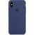  Чохол для iPhone XS Silicone Case copy /alaskan blue/