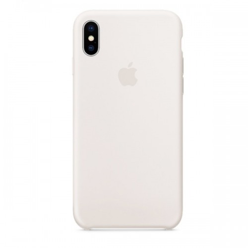  Чохол для iPhone XS Silicone Case copy /antique white/