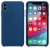  Чохол для iPhone XS Silicone Case copy /blue cobalt/