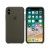 Чохол для iPhone XS Silicone Case copy /dark olive/