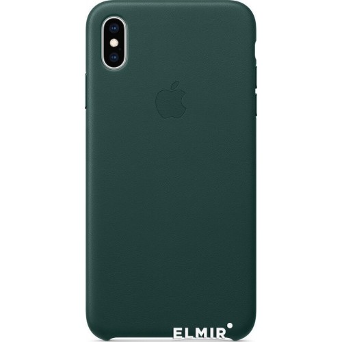  Чохол для iPhone XS Silicone Case copy /forest green/
