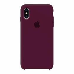  Чохол для iPhone XS Silicone Case copy /marsala/
