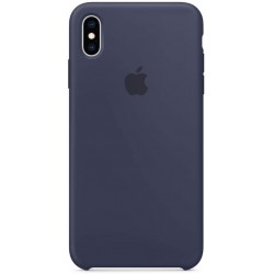  Чохол для iPhone XS Silicone Case copy /midnight blue/