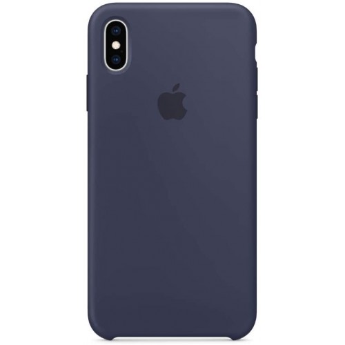  Чохол для iPhone XS Silicone Case copy /midnight blue/