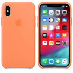  Чохол для iPhone XS Silicone Case copy /papaya/