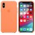  Чохол для iPhone XS Silicone Case copy /papaya/