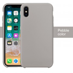  Чохол для iPhone XS Silicone Case copy /pebble/