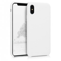  Чохол для iPhone XS Silicone Case copy /white/