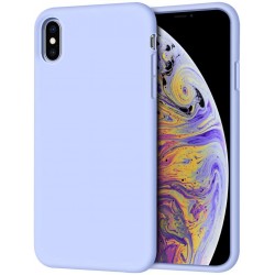  Чохол для iPhone XS Silicone Case Full /lavender/