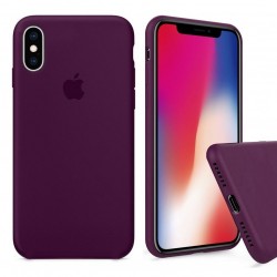  Чохол для iPhone XS Silicone Case Full /marsala/