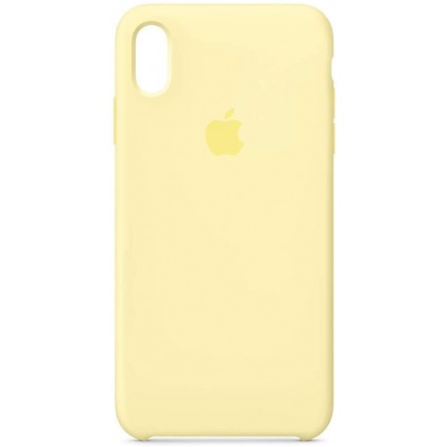  Чохол для iPhone XS Silicone Case Full /mellow yellow/