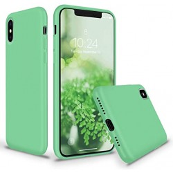  Чохол для iPhone XS Silicone Case Full /spearmint/