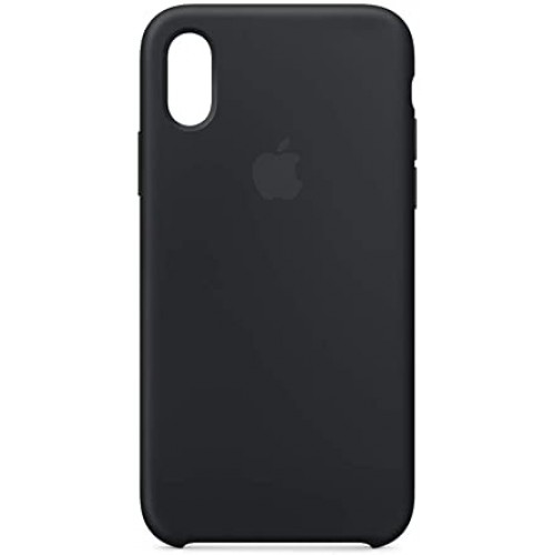  Чохол для iPhone XS Silicone Case OEM /black/