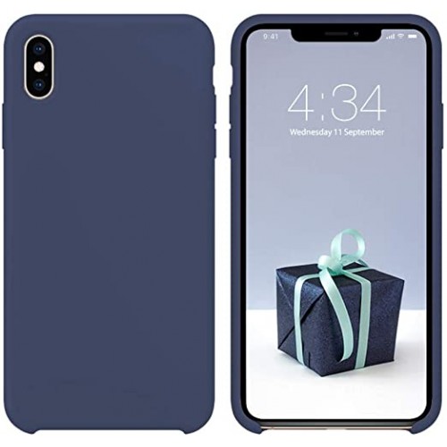  Чохол для iPhone XS Silicone Case OEM /blue horizon/
