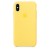  Чохол для iPhone XS Silicone Case OEM /canary yellow/