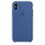  Чохол для iPhone XS Silicone Case OEM /delft blue/
