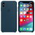  Чохол для iPhone XS Silicone Case OEM /pacific green/
