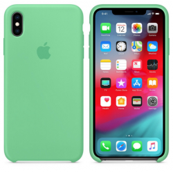  Чохол для iPhone XS Silicone Case OEM /spearmint/