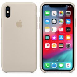  Чохол для iPhone XS Silicone Case OEM /stone/