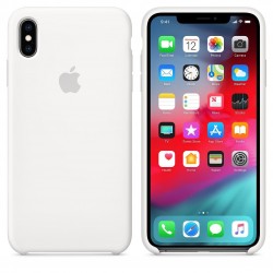  Чохол для iPhone XS Silicone Case OEM /white/