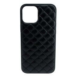 Чохол iPhone 11 Pro Max Quilted Leather case /black/