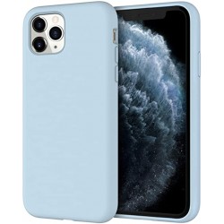 Чохол iPhone 11 Pro Max Silicone Case Full /sky blue/