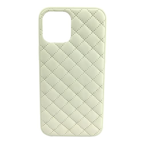 Чохол iPhone 11 Pro Quilted Leather case /white/