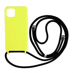 Чохол iPhone 11 Silicone Case crossbody bag /flash/