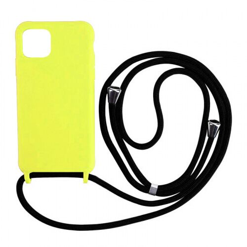 Чохол iPhone 11 Silicone Case crossbody bag /flash/