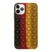 Чохол iPhone 11 Silicone Pop it /brown/