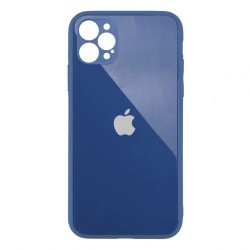 Чохол iPhone 12 /6,1''/ Glass Pastel Full Camera /deep navy/