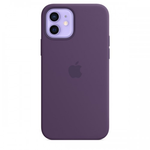 Чохол iPhone 12 (6,1) Silicone Case Full /amethyst/