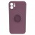 Чохол iPhone 12 /6,1''/ Silicone Full Camera Ring /blueberry/