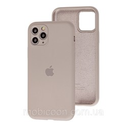 Чохол iPhone 12 (6,7) Silicone Case Full /pebble/