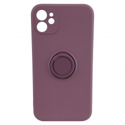 Чохол iPhone 12 Pro /6,1''/ Silicone Full Camera Ring /blueberry/