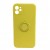 Чохол iPhone 12 Pro /6,1''/ Silicone Full Camera Ring /yellow/