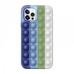 Чохол iPhone 12 Pro /6,1''/Silicone Pop it 2 /blue/