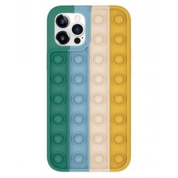 Чохол iPhone 12 Pro /6,1''/Silicone Pop it 2 /green/