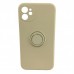 Чохол iPhone 12 Pro Max /6,7''/ Silicone Full Camera Ring /stone/