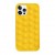 Чохол iPhone 12 Pro Max /6,7''/ Silicone Pop it TOP /yellow/