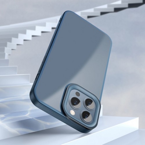 Чохол iPhone 13 Baseus Crystal Case /blue/