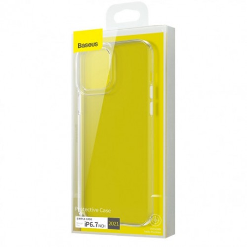 Чохол iPhone 13 Baseus Simple Case /transparent/