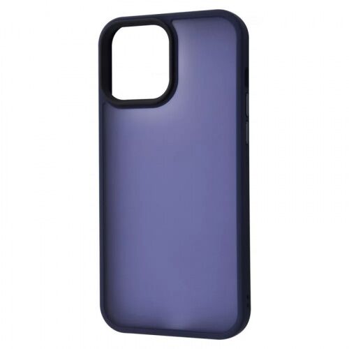 Чохол iPhone 13 Guard Series matte /dark blue/