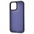 Чохол iPhone 13 Guard Series matte /dark blue/