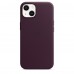 Чохол iPhone 13 Leather Case with MagSafe /dark cherry/