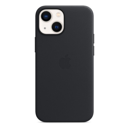 Чохол iPhone 13 Leather Case with MagSafe /midnight/