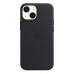 Чохол iPhone 13 Leather Case with MagSafe /midnight/
